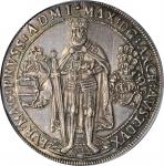 GERMANY. Teutonic Order. Taler, 1603. Hall Mint. Maximilian I of Austria. PCGS MS-63 Gold Shield.