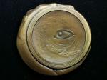 上海新世纪造币厂 100mm 2009年 伽利略发现新宇宙400周年 黄铜纪念铜章 带证书（H080） 带盒子