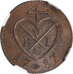 1787年荷属东印度1分铜币