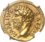 EMPIRE ROMAIN Aelius César (136-138). Aureus 137, Rome.
