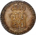 MEXICO. Proclimation Medal in Silver, 1808. Ferdinand VII. PCGS AU-58 Gold Shield.