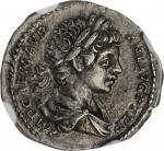 CARACALLA, A.D. 198-217. AR Denarius, Rome Mint, A.D. 198. NGC Ch EF.