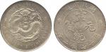 Hupeh Province 湖北省: Silver Dollar, ND (1909-11) (KM Y131; L&M 187). In PCGS holder graded MS63.，Esti
