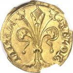 ITALIEFlorence (République de), maître inconnu. Florin ND (1252-1260), Florence.