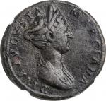 DIVA MARCIANA (SISTER OF TRAJAN), died A.D. 112/4. AE Sestertius (24.30 gms), Rome Mint, struck unde
