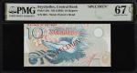SEYCHELLES. Lot of (4). Central Bank of Seychelles. 10, 25, 50 & 100 Rupees, ND (1983). P-28s, 29s, 