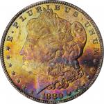 1880/79-CC Morgan Silver Dollar. VAM-4. Top 100 Variety. Reverse of 1878. MS-65 (PCGS). CAC.