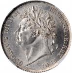 GREAT BRITAIN. Shilling, 1824. London Mint. George IV. NGC MS-65.