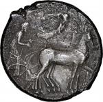 SICILY. Syracuse. Second Democracy, 466-406 B.C. AR Tetradrachm (16.70 gms), ca. 430-420 B.C. NGC AU
