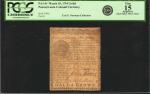 PA-141. Pennsylvania. March 10, 1769. 2 Shillings 6 Pence. PCGS Currency Fine 15 Apparent. Small Spl