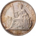 1895-A年坐洋一元银币