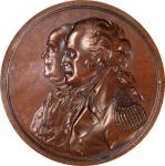 1776 (post-1807) Washington/Franklin American Beaver Medal. Betts-549, Julian CM-4, Musante GW-93, B