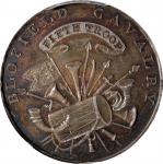 GREAT BRITAIN. Norfolk. Blofield. Silver 1/2 Penny Token, 1796. PCGS MS-64.