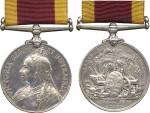 Medals 紀念章: Silver China War Medal, 1900, no clasp (“2479 Sowar Bhagat Singh, (1) 3d Bo: Lt. Cavy”),