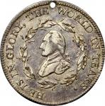 1799 (ca. 1800) Funeral Urn Medal. Silver. 29 mm. Musante GW-70, Baker-166a, Fuld Dies 1-B. Rarity-6