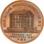1840 (1858) Sages Odds and Ends -- No. 2, Old Sugar House, Liberty Street, N.Y. Second Obverse Die. 