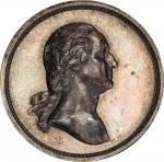 Circa 1862 U.S. Mint Born and Died medalet. Undraped Bust, right. Musante GW-445, Baker-155A, Julian