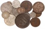 19世纪泰国铜，银币一组14枚，均VF－EF，少见