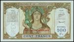 1941-45年东方汇理银行100法郎样张