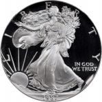 1987-S Silver Eagle. Proof-70 Ultra Cameo (NGC).