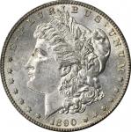Lot of (3) 1890-S Morgan Silver Dollars. MS-61 (PCGS).