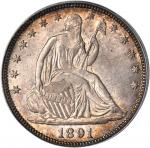 1891 Liberty Seated Half Dollar. WB-101. MS-65 (PCGS). CAC.