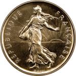 1979年法国5法郎加厚金样币。巴黎造币厂。FRANCE. Gold 5 Francs Piefort, 1979. PCGS SPECIMEN-68.