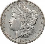 1893-S Morgan Silver Dollar. AU-50 (PCGS).