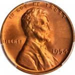 1954 Lincoln Cent. MS-67 RD (PCGS).