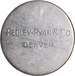 1933 Pedley-Ryan Dollar. Type IV. Silver. 38 mm. HK-825. Rarity-5. MS-60 (NGC).