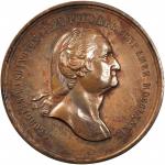 Lot of (3) Large Washington Medallions. Bronze.