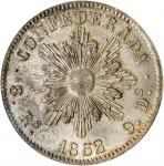 ARGENTINA. Cordoba. 8 Reales, 1852. Cordoba Mint. PCGS MS-64 Gold Shield.
