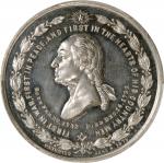1876 First in War - Magna Est Veritas Medal. By Robert Laubenheimer. Musante GW-861, Baker-292D. Whi