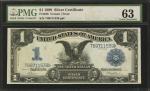 Fr. 228. 1899 $1 Silver Certificate. PMG Choice Uncirculated 63.