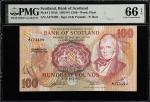 SCOTLAND. Bank of Scotland. 100 Pounds, 1994. P-118Ab. PMG Gem Uncirculated 66 EPQ.