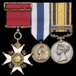 x The fascinating C.B. and Anglo-Zulu War group of three awarded to Major-General G. Salis-Schwabe, 
