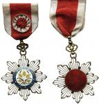 COINS . CHINA – ORDERS AND DECORATIONS. Republic: Order of the Golden Grain, Fourth Class Breast Bad