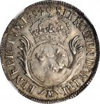 FRANCE. 1/2 Ecu, 1694-M. Toulouse Mint. Louis XIV. NGC AU-55.