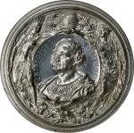 1892-1893 Worlds Columbian Exposition Cristoforo Colombo Medal. Eglit-107, Rulau-B8. White Metal. MS