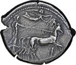 SICILY. Syracuse. Second Democracy, 466-406 B.C. AR Tetradrachm (17.30 gms), ca. 420-415 B.C. NGC Ch