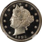 1883 Liberty Head Nickel. No CENTS. Proof-67+ Ultra Cameo (NGC).