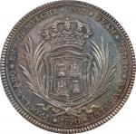 MEXICO. Charles IV/Campeche Silver Proclamation Medal, 1790. PCGS MS-63.