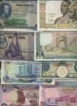 A large group of more modern notes comprising notes from Portugal, Cambodia, Brazil, West African St