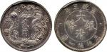 COINS. CHINA - EMPIRE, GENERAL ISSUES. Central Mint at Tientsin, Hsuan Tung: Silver 20-Cents, Year 3