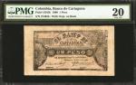 COLOMBIA. Banco de Cartagena. 1 Peso. March 8, 1900. P-S345b.
