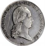 ITALY. Milan. Crocione, 1792-M. Milan Mint. Francesco II. PCGS Genuine--Scratch, EF Details Gold Shi