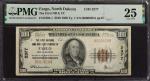 1929年北达科他州100美元 PMG VF 25 North Dakota. $100 1929