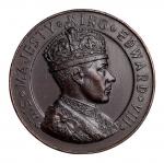 1937年英国爱德华八世登基铜质纪念章一枚