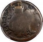 Undated (ca. 1652-1674) St. Patrick Farthing. Martin 8a.1-Ba.8, W-11500. Rarity-7. Copper. Martlet A