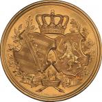 ザクセン＝ワイマール(Sachsen-Weimar), 1892, 金(Au),  , PCGS SP63, 未使用, UNC, カール･アレクサンダーとマリー･ソフィー像 金婚式記念 金メダル 18